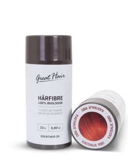 Great Hair Hårfibre 23g (Kastanje rød)