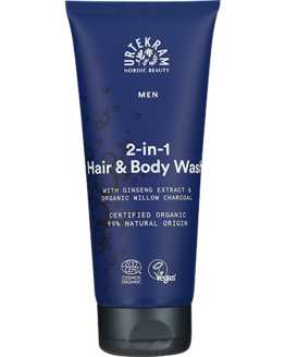 Urtekram Men 2-1 Hair & Body Wash Ø (200 ml)