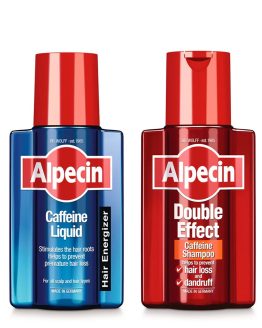 Alpecin Dobbelt Effekt Koffein Shampoo (200 ml) + Alpecin Koffein Liquid (200 ml)