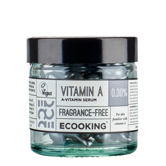 Ecooking Face A-Vitamin 0,30% Parfumefri (60 stk)