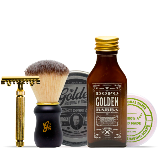 Golden Beards Shaving Kit