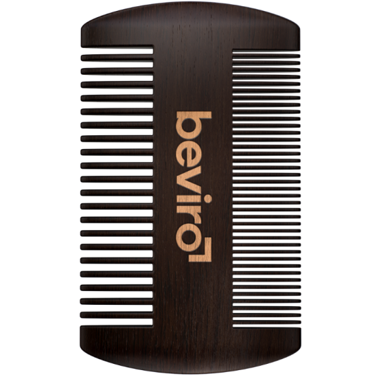 Beviro Beard Comb Pearwood (1 stk)