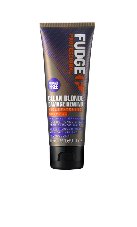 Fudge Clean  Blonde Damage Rewind Violet Shampoo (50 ml)