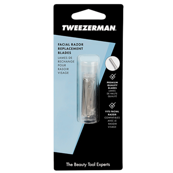 Tweezerman Facial Razor Replacement Blades (1 stk)