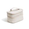 Beige Beauty Bag - Large