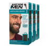 Just For Men Skægfarve (Dark brown-black) 3 stk.