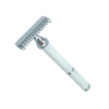 Parker Variant Adjustable DE Safety Razor - White