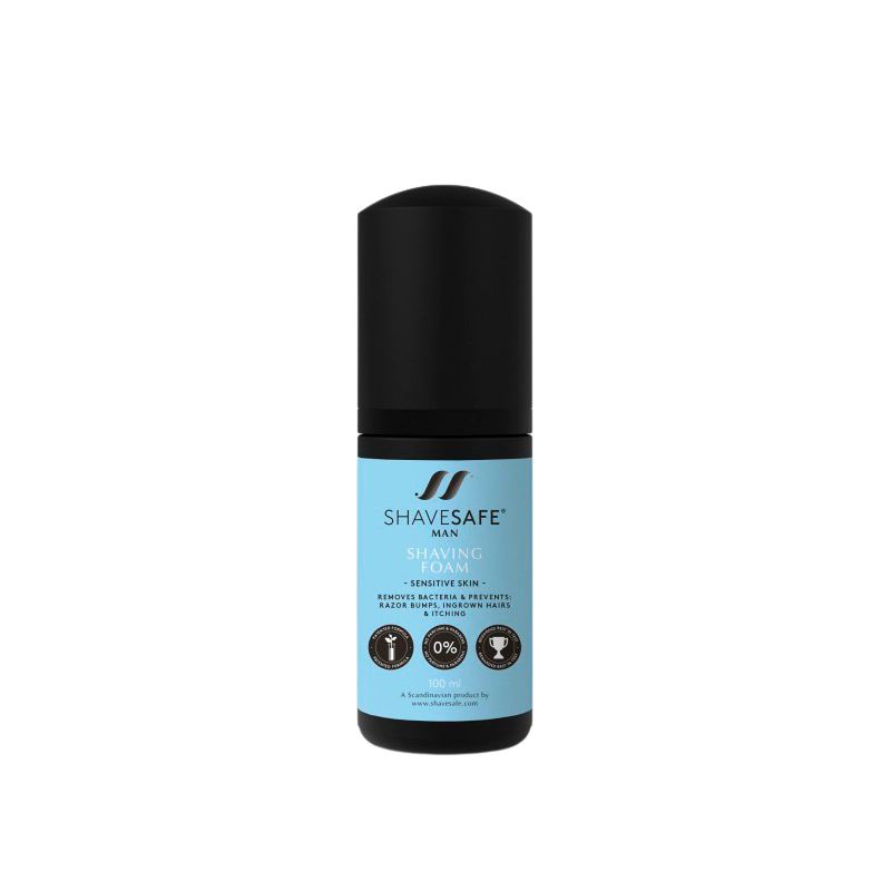 Shavesafe Man Shaving Foam Sensitiv Skin (100 ml)
